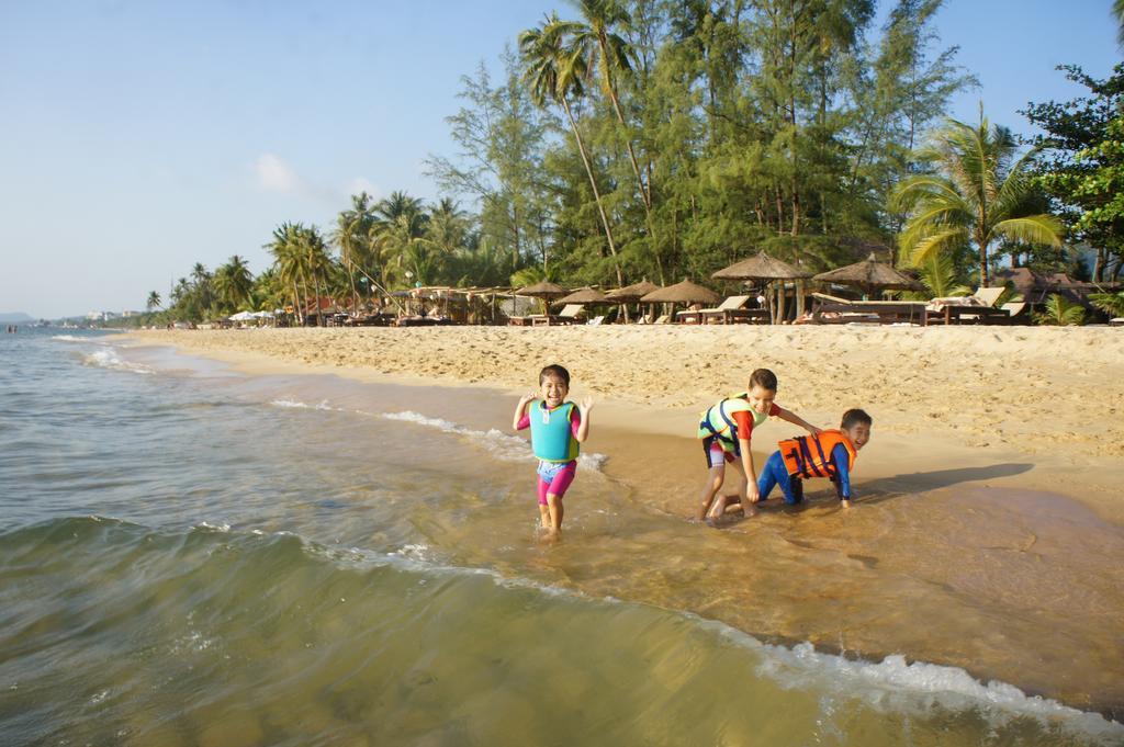 Отель Phu Quoc Kim - Bungalow On The Beach Экстерьер фото