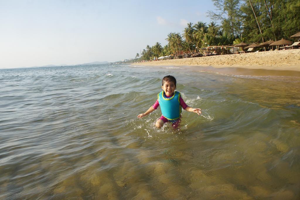 Отель Phu Quoc Kim - Bungalow On The Beach Экстерьер фото